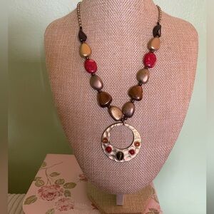 Elegant Multicolor Beaded Necklace